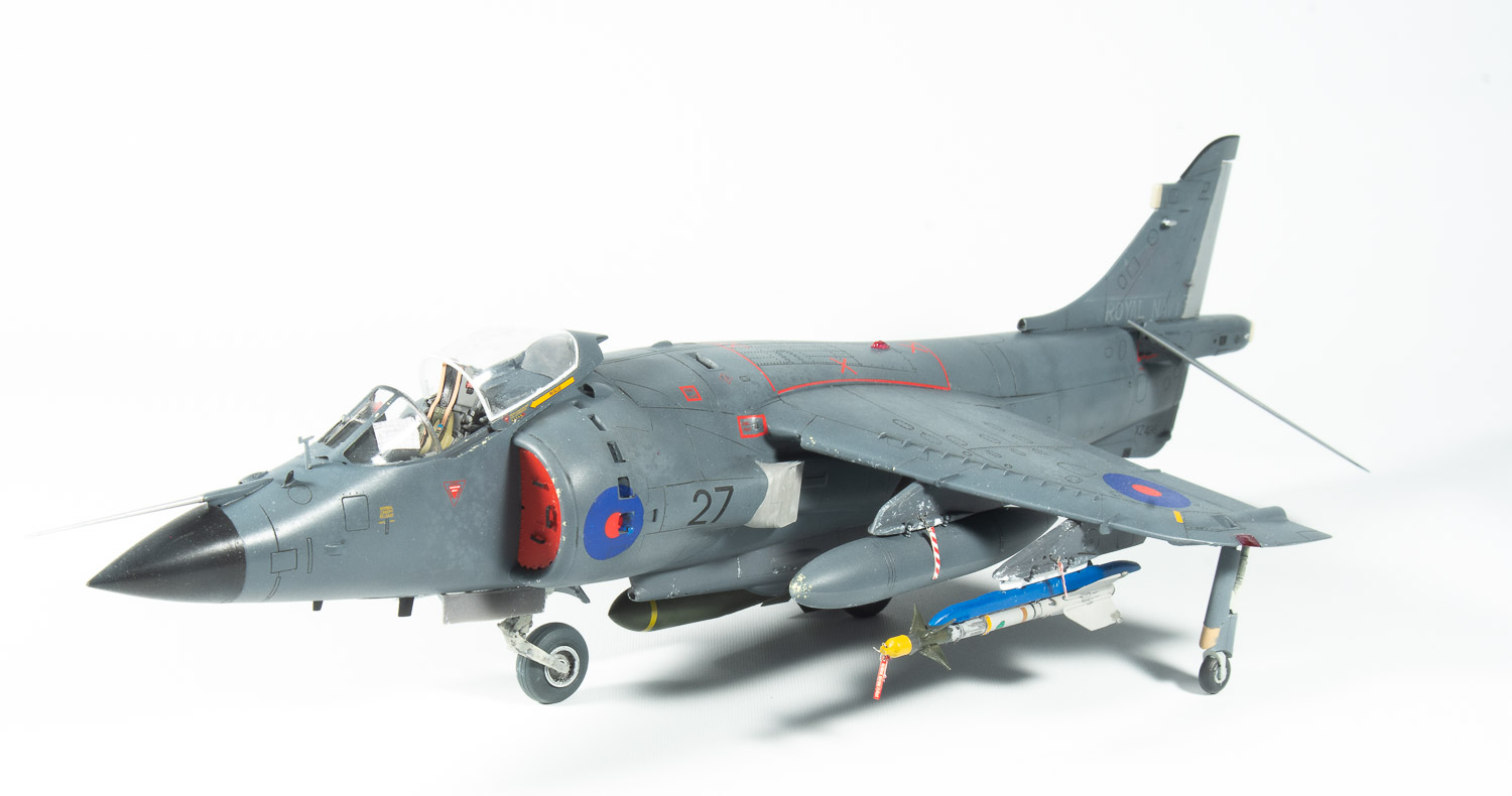 Kinetic 1/48 Bae Sea Harrier FRS1 | Bruce’s-Scale-Models