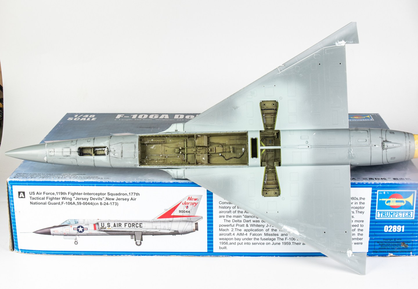 Trumpeter 1/48 F-106 Delta Dart | Bruce’s-Scale-Models